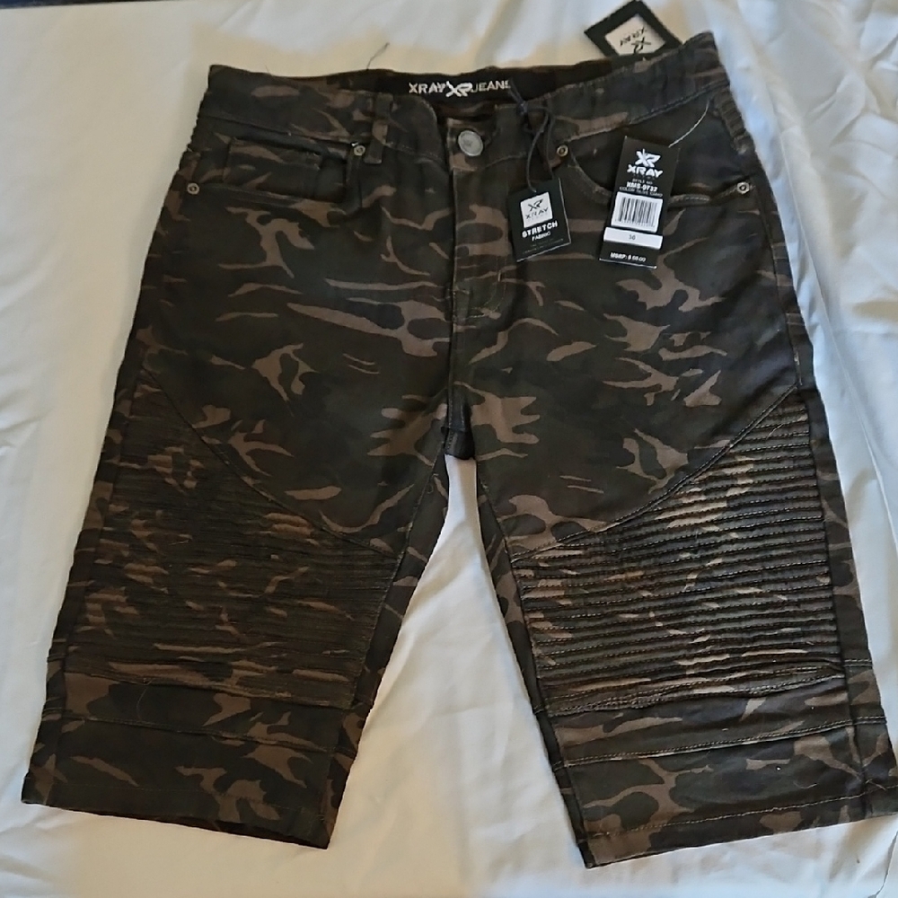 Camo Jean Shorts for Women